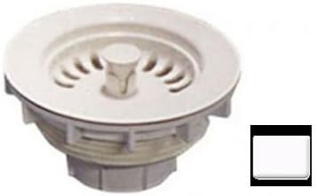 3.5" Basket Strainer for 3.5" Kitchen Sinks Finish: White