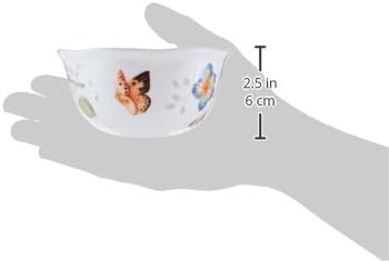 Lenox 806737 Butterfly Meadow Dessert Bowl, Multicolor, 1 Count (Pack of 2)