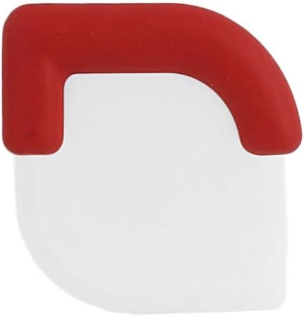 Handy Housewares Scraper Durable 3" Nylon Plastic Pan Scraper Tool with Anti-Slip Handle, Random Color, Dish Scraper Plastic (1-pack)