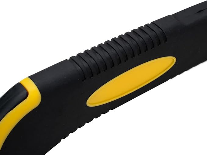 Handy Tek 6.7 Inch Utility Knives, 4 Heavy Duty Box Knives - Retractable, Built-In Lock, Yellow Plastic Box Cutters, Sharp Blade, For Opening Boxes And Packages - Restaurantware