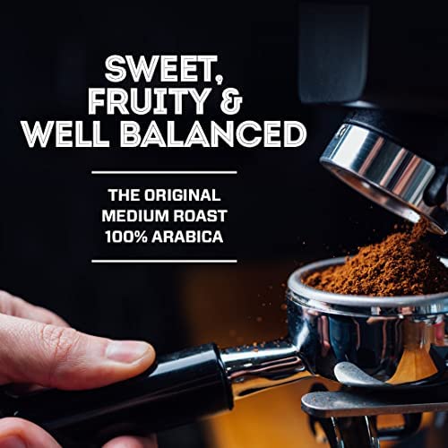 Eight O'Clock Coffee The Original Decaf, Medium Roast Whole Bean Decaffeinated Coffee, 100% Arabica, 18 Ounce (Pack of 6)