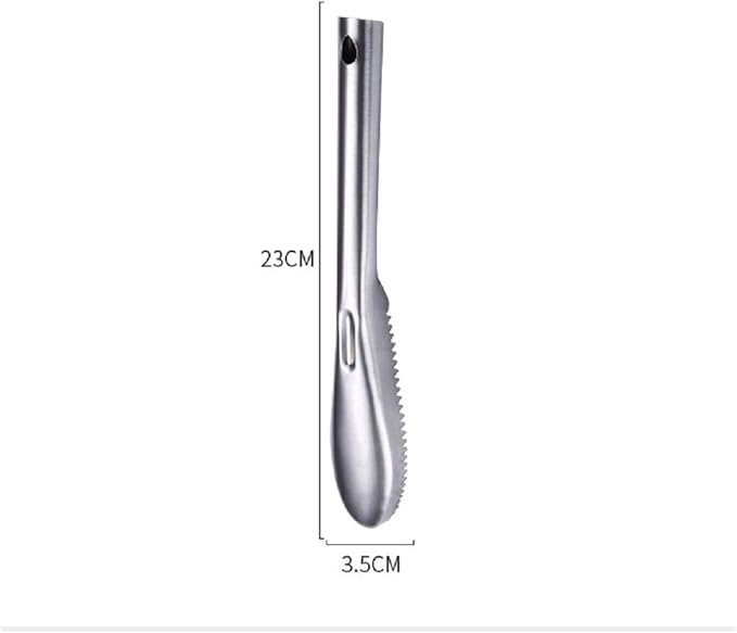 Fish Scaler Brush Fish Scaler Remover with Stainless Steel Sawtooth Easily Remove Fish Scales-Cleaning Brush Scraper Kitchen Tool