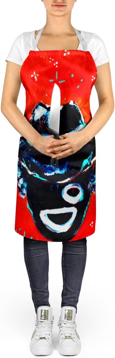 Caroline's Treasures Zee Mr Apron Cooking Kitchen Server Baking Crafts Gardening for Adult Women Men, Unisex, Large, Multicolor