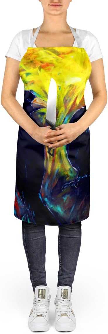 Caroline's Treasures What Was That Black Crows Apron Cooking Kitchen Server Baking Crafts Gardening for Adult Women Men, Unisex, Large, Multicolor