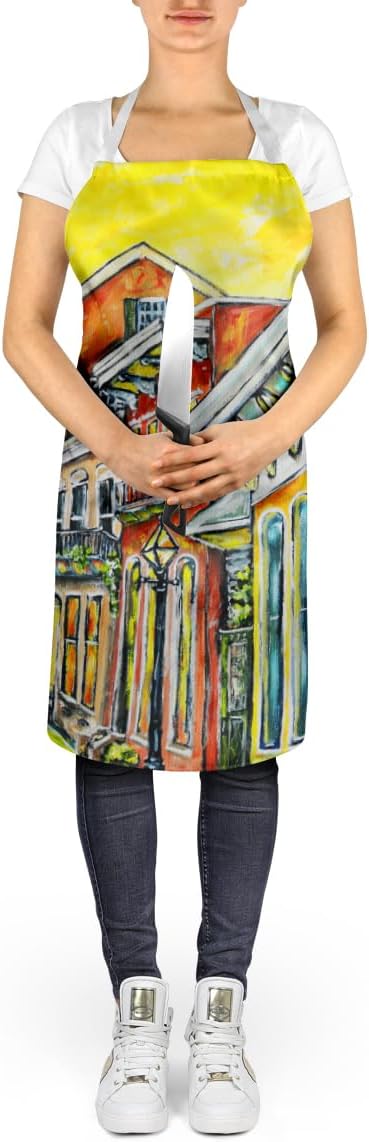 Caroline's Treasures Remember When Apron Cooking Kitchen Server Baking Crafts Gardening for Adult Women Men, Unisex, Large, Multicolor