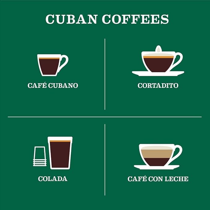 Cafe La Llave Cuban-Style Espresso Dark Roast Ground Coffee, 8-Pack, 10 oz Bricks, Includes 1 Bonus Cafe Gaviña – Rich Bold Flavor