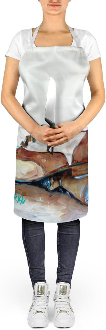 Caroline's Treasures Tap Doses Shoes Apron Cooking Kitchen Server Baking Crafts Gardening for Adult Women Men, Unisex, Large, Multicolor