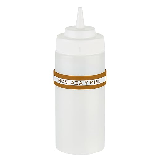 Restaurantware Silicone Squeeze Bottle Band 10 Count 2.75 Inch Dishwasher Safe Condiment Identification Band, Honey Mustard Brown Non-Slip Label Band for Condiment Labeling at Restaurants, Food Trucks