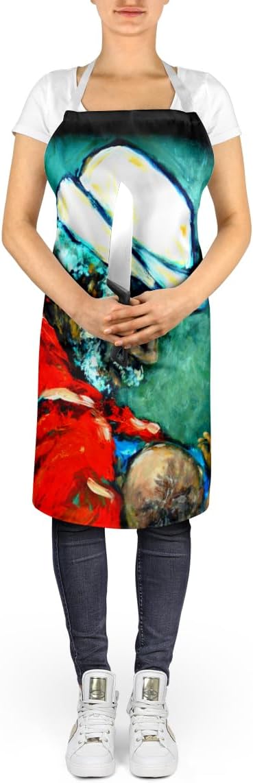 Caroline's Treasures Grand Pappy and Baby Apron Cooking Kitchen Server Baking Crafts Gardening for Adult Women Men, Unisex, Large, Multicolor