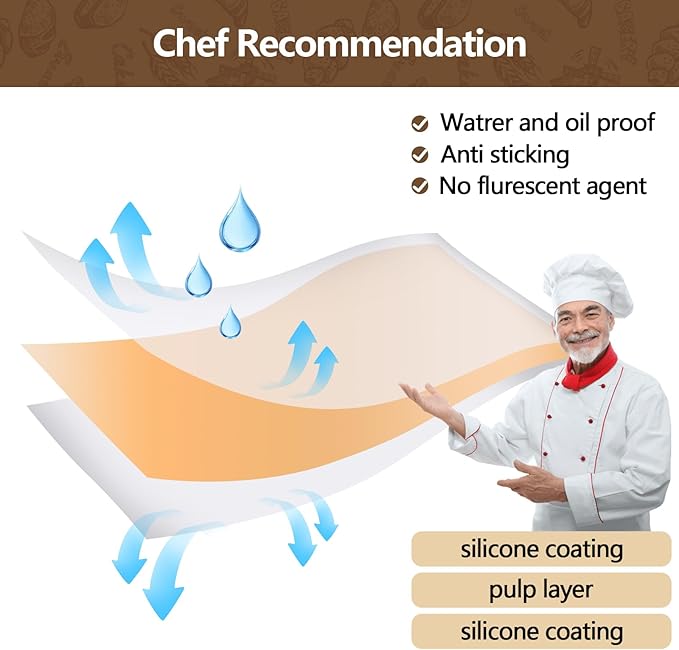 UBeesize Air Fryer Paper Liners Disposable For Ninja, 150 PCS Non Stick Parchment Paper For Ninja DZ201/DZ401 Dual, Oil Proof, Water Proof Food Grade Air Fryer Accessoriess(Rectangle - 8.5"X5.5")