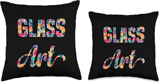 Stained Glass Paint Glass Sheets Stained Glass Artist Throw Pillow