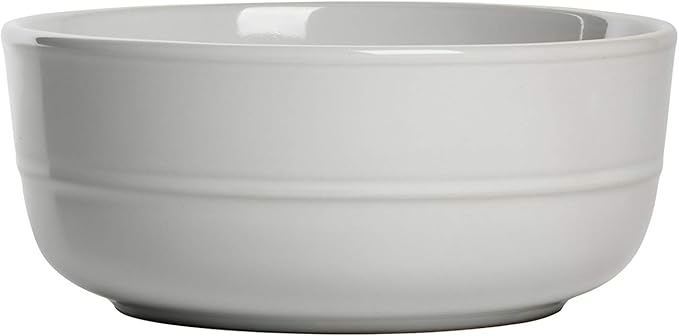 Double Line 6.25"/24 oz Cereal Bowl, Set of 6, White