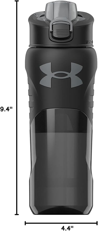 Under Armour UA 24oz Clarity Black OSFA