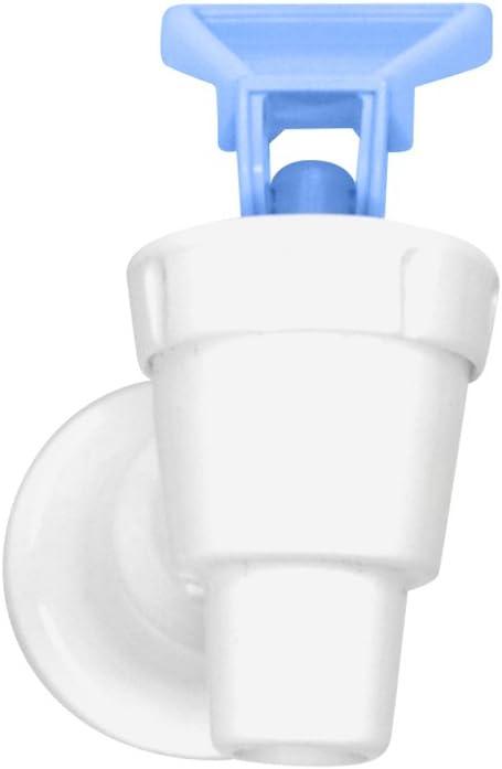 Tomlinson 1008780 Complete Faucet, White Body with Blue Handle
