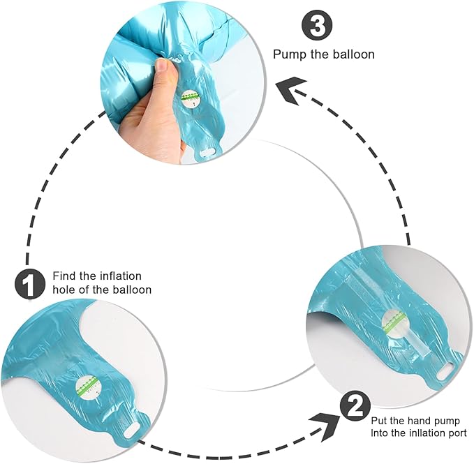 Number 0 Balloons 40 Inch Light Blue Number Balloons for 10 20 30 40 50 60 70 80 90 100 Numbers Balloon Birthday Decorations Wedding Event Baby Shower