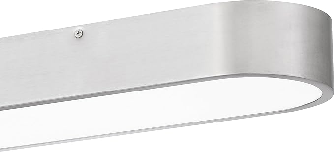 Quoizel Wesley Integrated LED Brushed Nickel Flush Mount Light