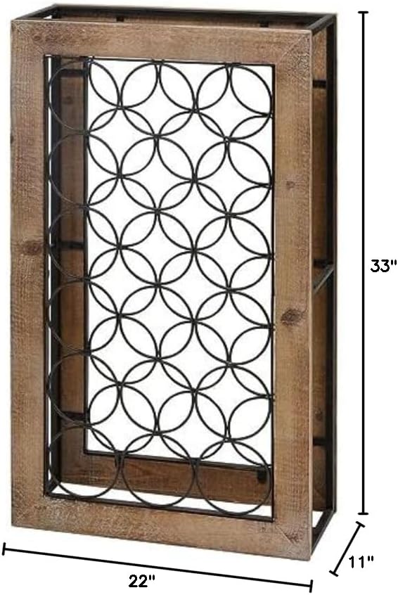 ELK 351-10734 Table Top/Kitchen, Natural Wood, Dark Rust 17 x 7 x 29
