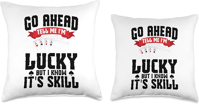 Canasta Team Cards with Point Values Score Sheets Canasta Throw Pillow