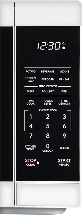 SHARP Countertop Microwave Oven with Removable 12.4" Carousel Turntable, 1000 Watt, 1.1 Cubic Feet, White