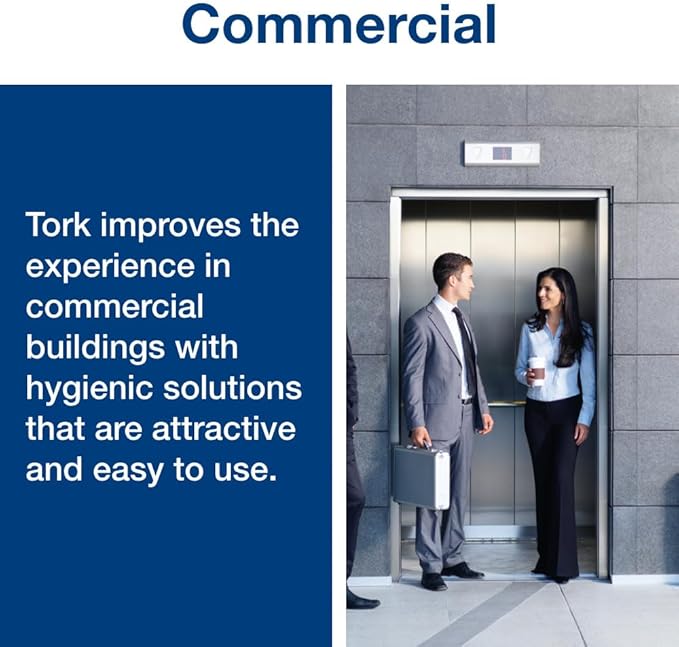 Tork Basic Paper Wiper White, Pop-up Box, 18 x 110 Sheets, 192125A