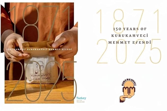 KURUKAHVECI MEHMET EFENDI Turkish Coffee, Arabica Beans, Roasted Ground,Rich Aroma, Fresh, Medium to Heavy-bodied, Original Taste Since 1871 (17.6 OZ / 500 Gr)