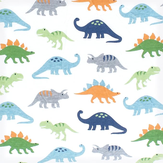Hudson Baby Unisex Baby Cotton Toddler Pillow Case, Dinosaurs, One Size