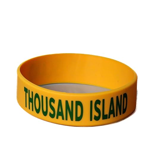 Culinary ID Bands "Thousand Island Silicone Label Band for 16, 20, and 24 oz. Squeeze Bottle – Ideal for Use with Standard and Wide Mouth Squeeze and Sauce Bottles, Durable and Stretchable, Orange