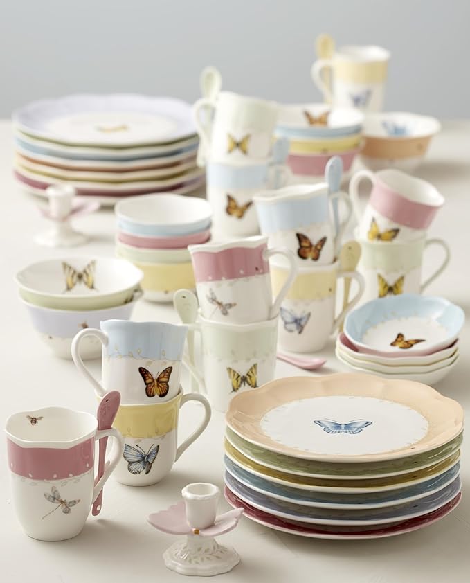 Lenox 791720 Butterfly Meadow 4-Piece Dessert Bowl Set
