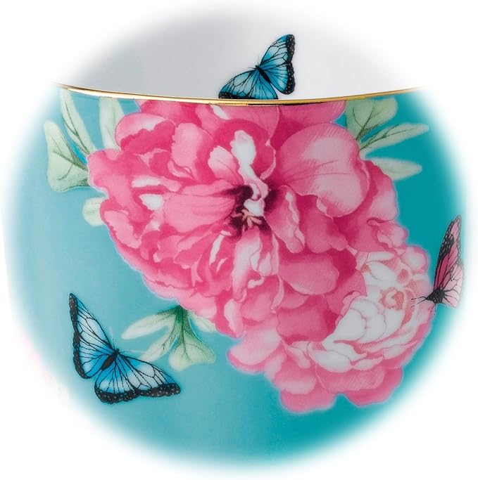 Miranda Kerr For Royal Albert Friendship Vintage Mug, Turquoise, 13.5 oz
