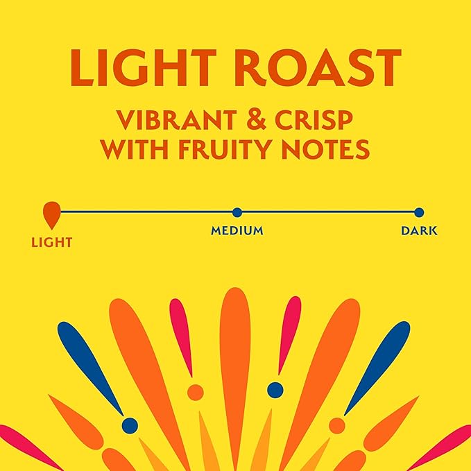 Café Bustelo Light Roast, Single Serve Coffee Pods, 10 Count (Pack of 6)