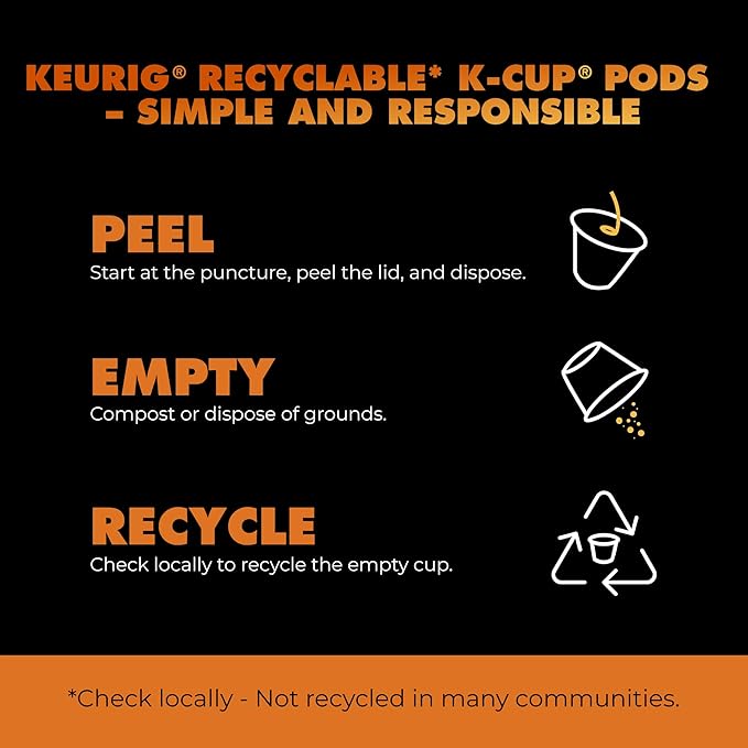 Chock Full o' Nuts Midtown Manhattan Keurig K-Cup Pods for Keurig Brewers – Premium Arabica, Medium Roast – Single Serve – 4 Packs of 24 K-Cup Pods