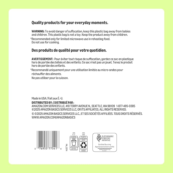 Amazon Basics Everyday Paper Plates, 8.62 Inch, Disposable, 300 Count, Packaging May Vary