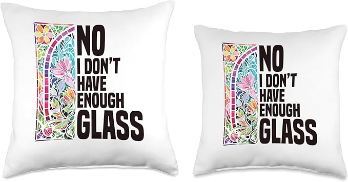 Stained Glass Cutting Oil Sheets Stained Glass Artist Throw Pillow