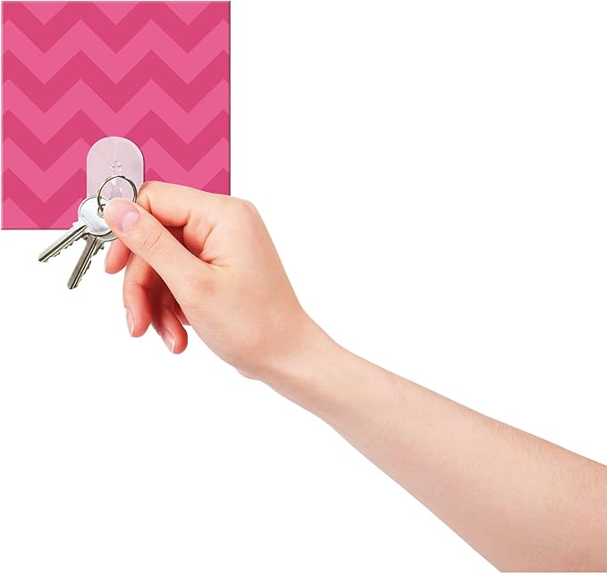 RoomMates RMK2213HK Pink Chevron Magic Hook