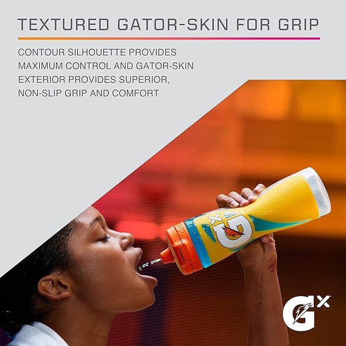 Gatorade Gx,Marble White,30 Oz,(Pack of 6)