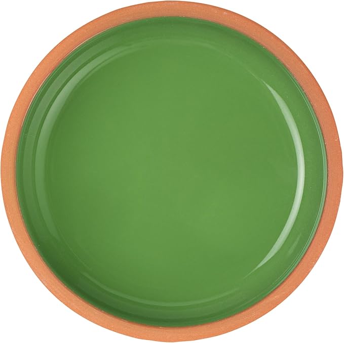 Restaurantware Terracotta Cazuela Bowls 2 Pack of 7 oz Durable Rustic Serving Dish Glazed Oven-Safe Bowl Freezer-Safe Tapas Dish Microwave-Safe Dishwasher-Safe