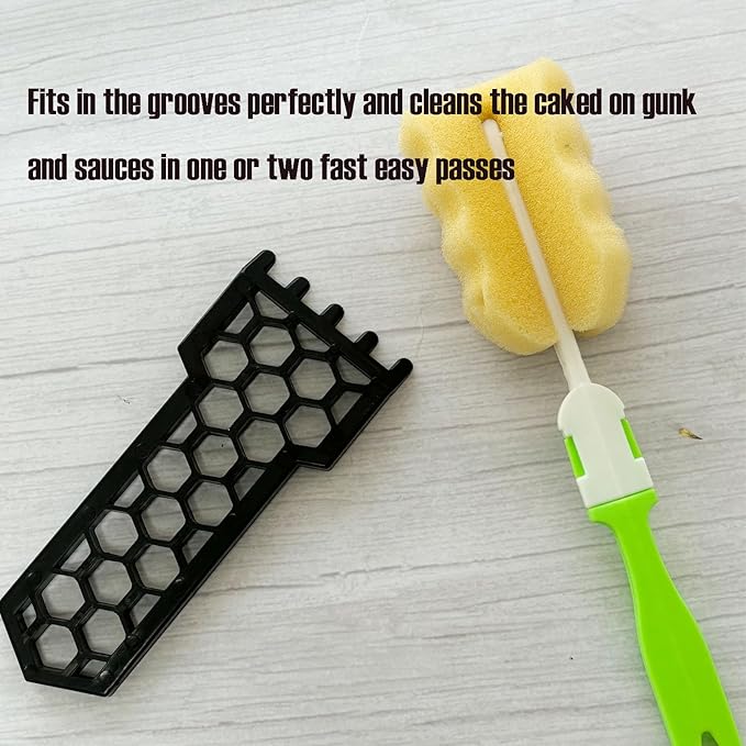 Scraper Tool for Ninja Woodfire Grill, Kitchen Grill Cleaning Scraper Accessories for Ninja Woodfire Grill,Black