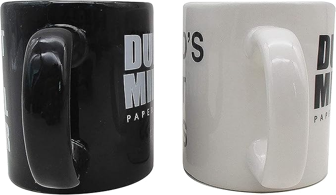 Silver Buffalo The Office World's Best Boss and Assitant to the Regional Manager Ceramic Salt and Pepper Shakers