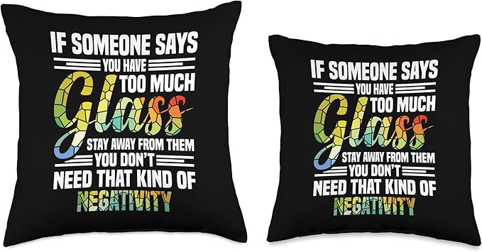 Stained Glass Sheets Cutting Oil Stained Glass Artist Throw Pillow