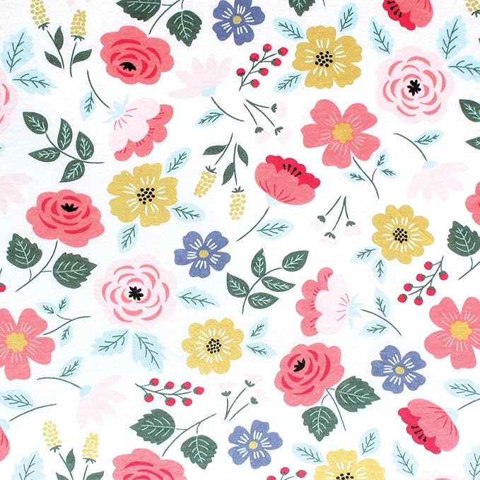 Hudson Baby Unisex Baby Cotton Toddler Pillow Case, Modern Botanical, One Size