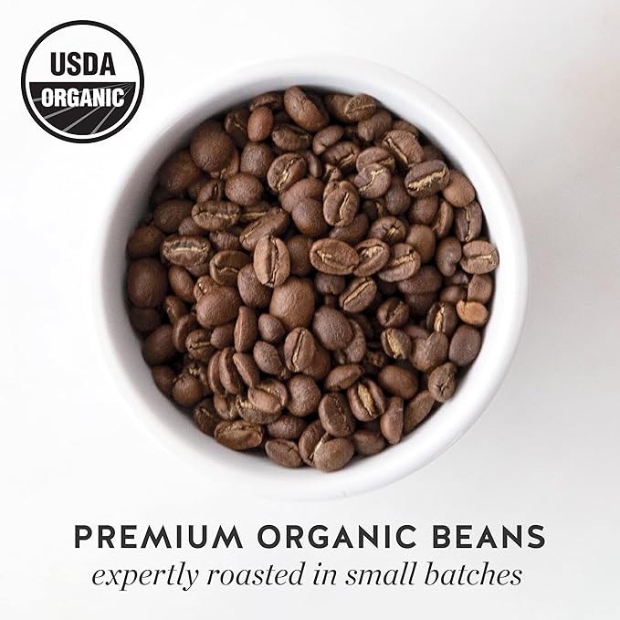 Blue Bottle Whole Bean Organic Coffee, Bright, Light Roast, Bag,12 Ounce (Pack of 2)