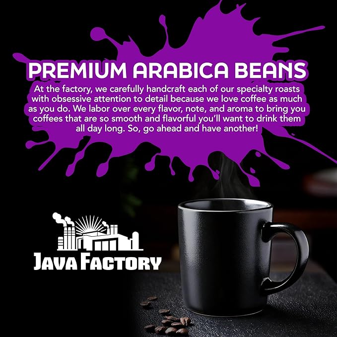 Java Factory Flavored Coffee Pods, Caramel Apple, Compatible with K Cup Brewers Including 2.0, 40 Count