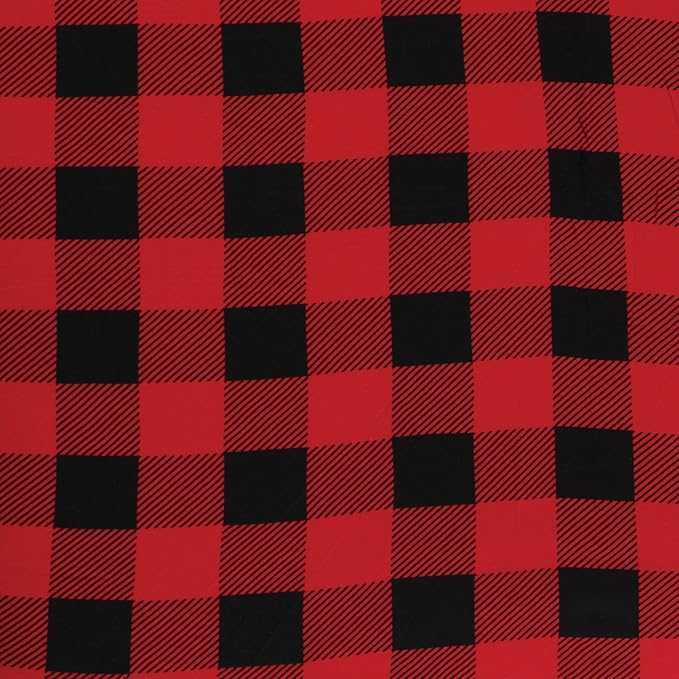 Hudson Baby Unisex Baby Cotton Toddler Pillow Case, Buffalo Plaid, One Size