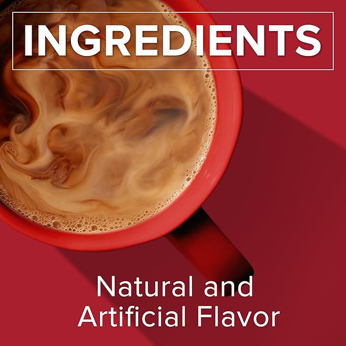 Folgers French Vanilla Artificially Flavored Coffee, Keurig K-Cup Pods, 10 Count Box