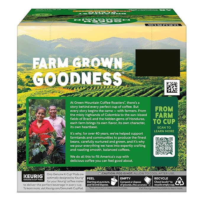 Green Mountain Coffee Roasters Decaf Breakfast Blend, K-Cup Portion Pack for Keurig K-Cup Brewers (Pack of 48)