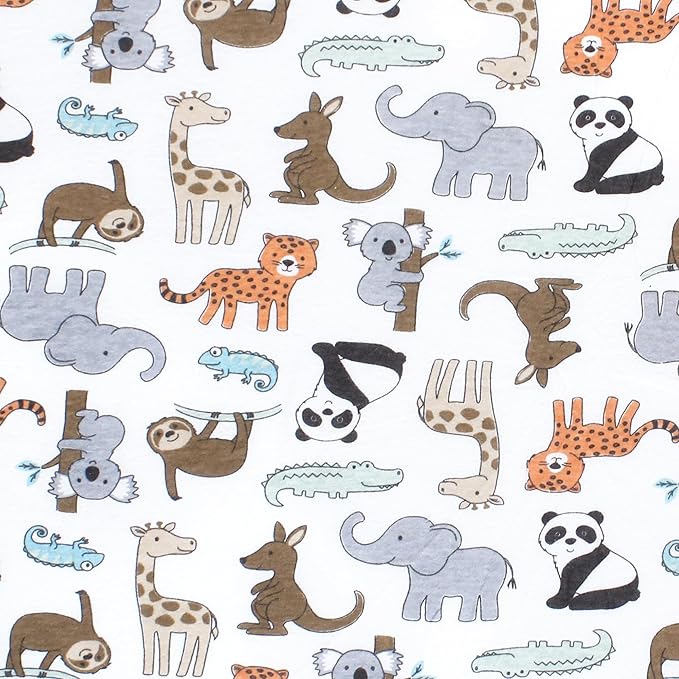 Hudson Baby Unisex Baby Cotton Toddler Pillow Case, Zoo Animals, One Size