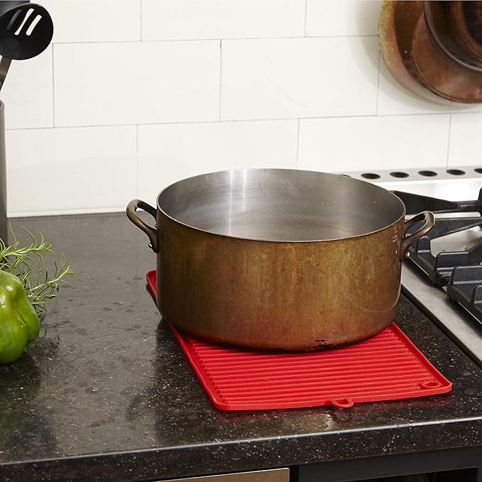 Better Houseware 3424 Kitchen Drying mat, standard, Red