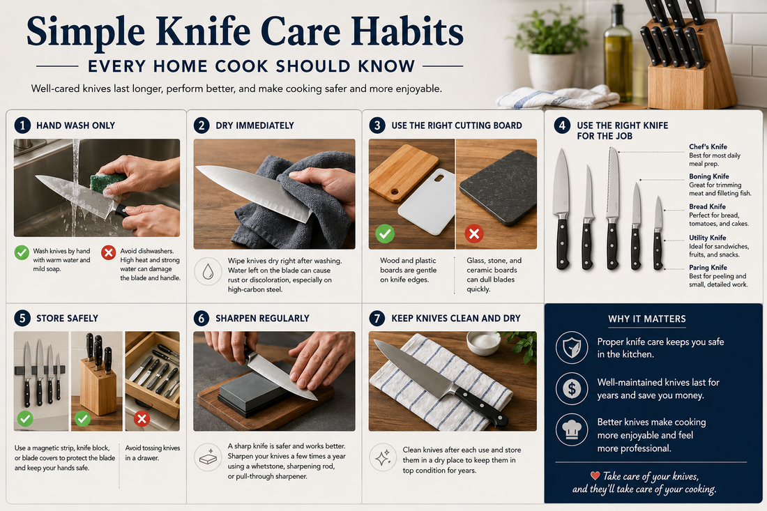 2. Simple Knife Care Habits Every Home Cook Should Know