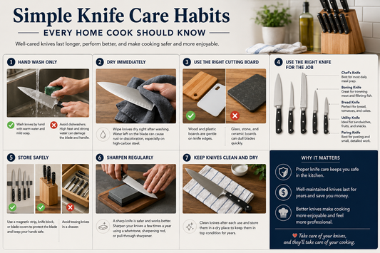 2. Simple Knife Care Habits Every Home Cook Should Know