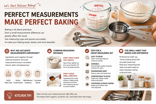 1: Why Measuring Cups and Spoons Matter in Every Kitchen